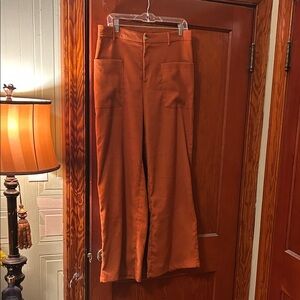Corduroy Wide Leg Pants